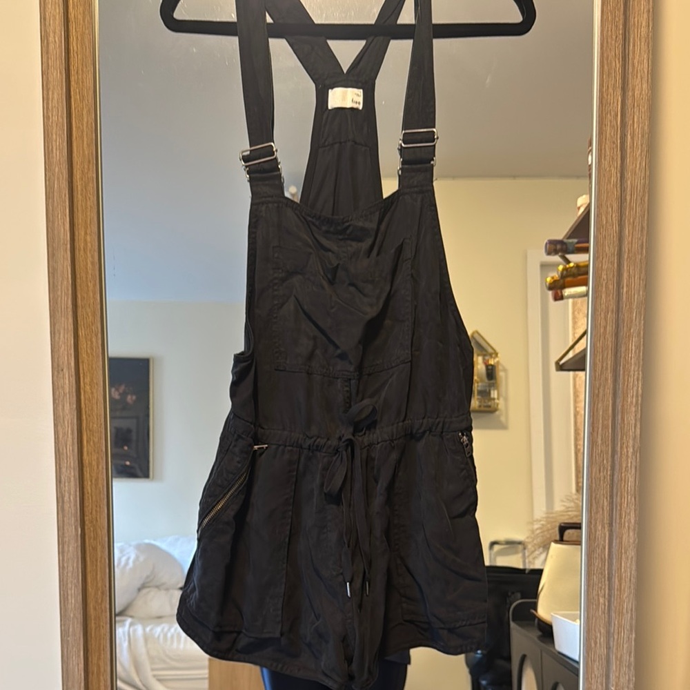Wilfred Black Sleeveless Jumpsuit